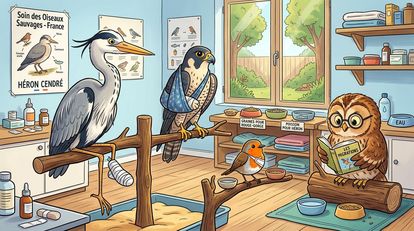 📕 Guide – Secourir un oiseau blessé ou en détresse